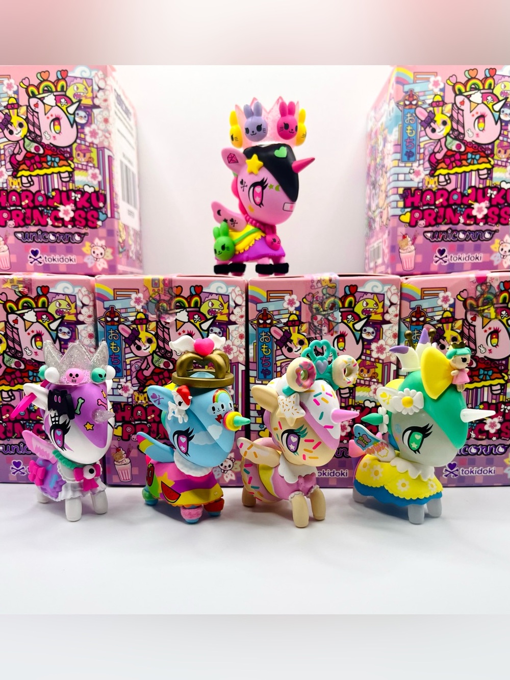 Tokidoki Harajuku Princess Unicorno Complete Set With Chaser - Picture 6 of 11